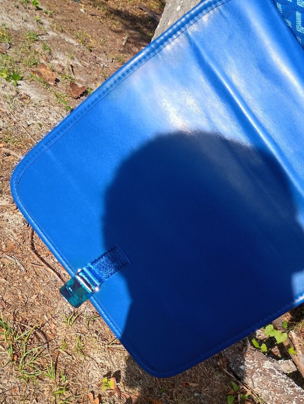 Goyard Blue Patterned Messenger Bag - Picture 8 of 9